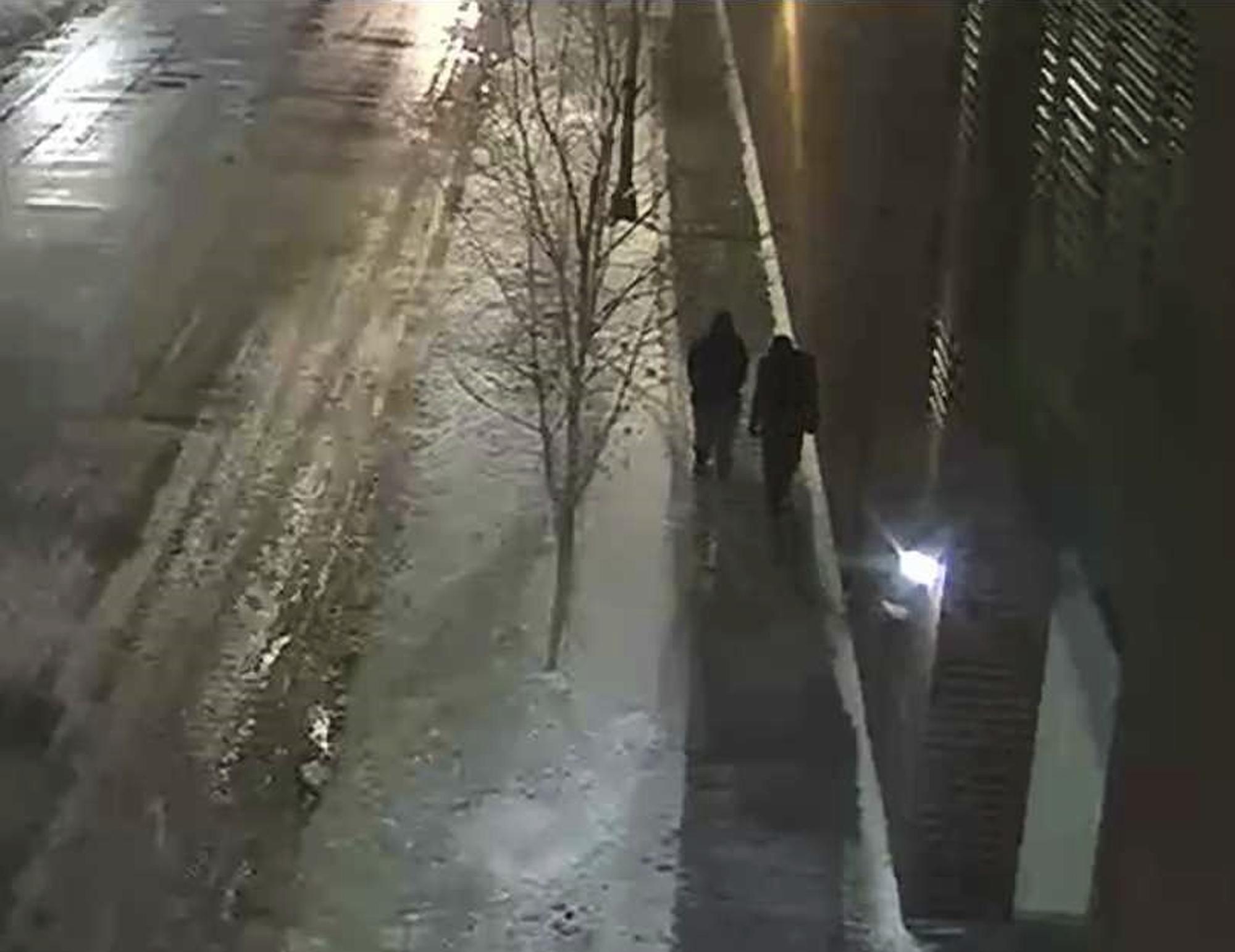 Chicago police this week released surveillance images of persons of interest sought in the alleged Tuesday morning attack on “Empire” actor Jussie Smollett. (Courtesy of Chicago Police Department via AP)