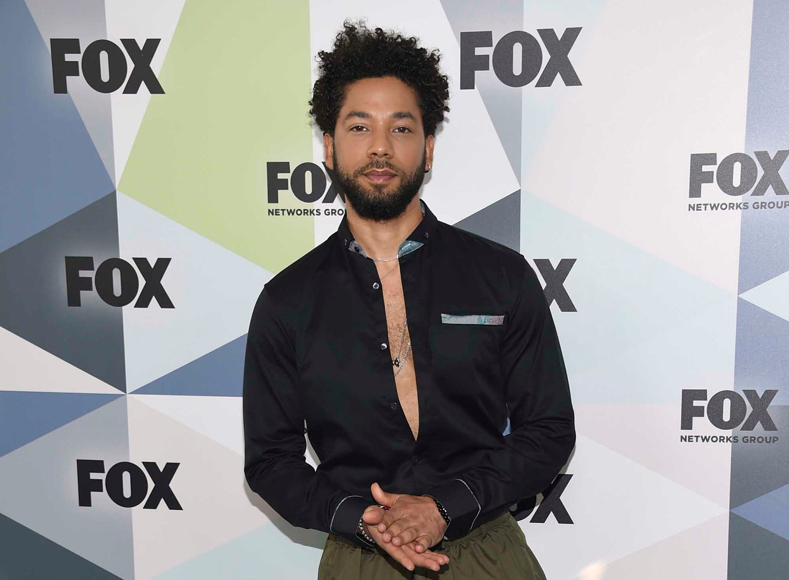 In this May 14, 2018 file photo, Jussie Smollett, a cast member in the TV series “Empire,” attends the Fox Networks Group 2018 programming presentation after-party in New York. (Photo by Evan Agostini / Invision / AP, File)