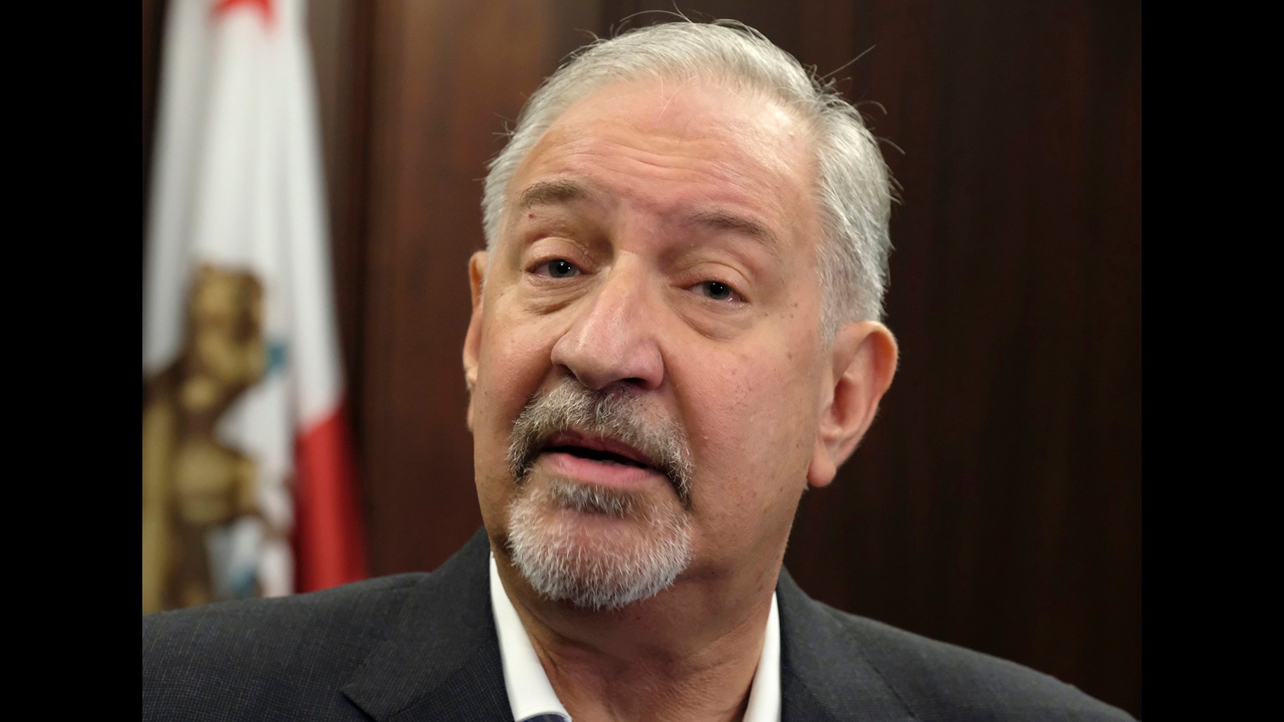 This Sept. 2, 2016 file photo shows attorney Mark Geragos talking to the media during a news conference in downtown Los Angeles. Two brothers who said they helped Jussie Smollett stage a racist and homophobic attack against himself are suing the "Empire" actor's attorneys including Geragos, for defamation. (AP Photo/Richard Vogel, File)