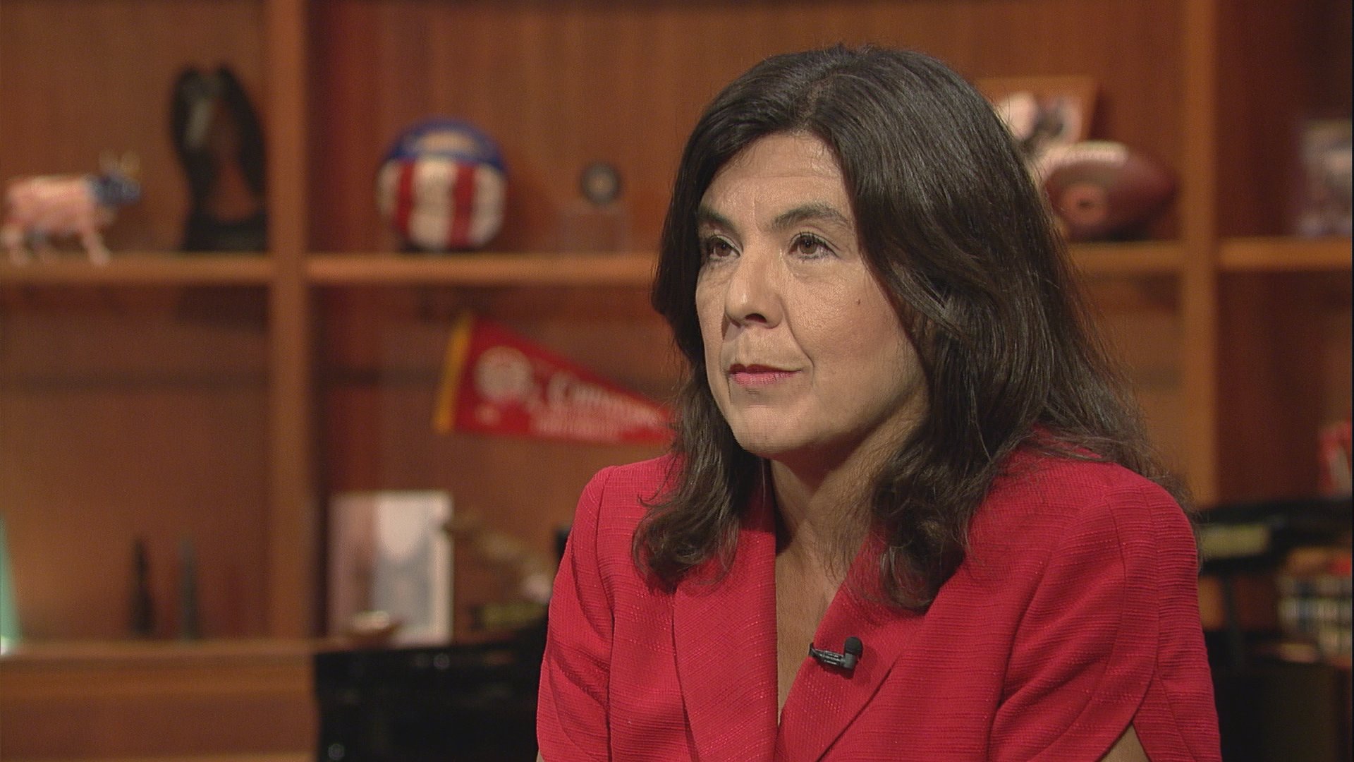 Former Cook County State’s Attorney Anita Alvarez appears on “Chicago Tonight” on Sept. 8, 2016.