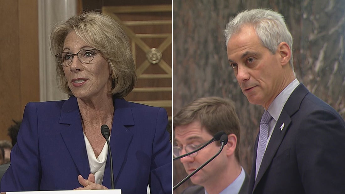 Betsy DeVos, Mayor Emanuel Scheduled to Meet Wednesday | Chicago News ...