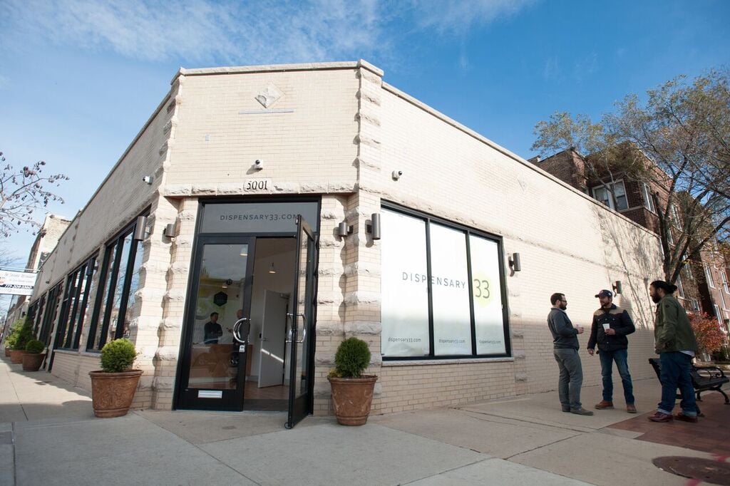 The exterior of Dispensary 33. (Courtesy of Dispensary 33)