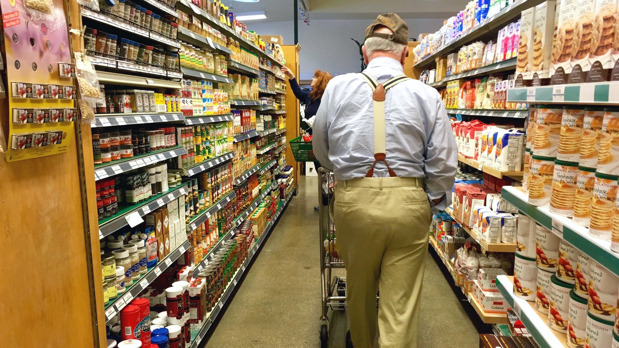 Grocers are setting aside shopping hours for seniors, to protect them from COVID-19. (Lynn Friedman / Flickr)
