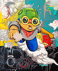 "Advertisement #59" by Hebru Brantley