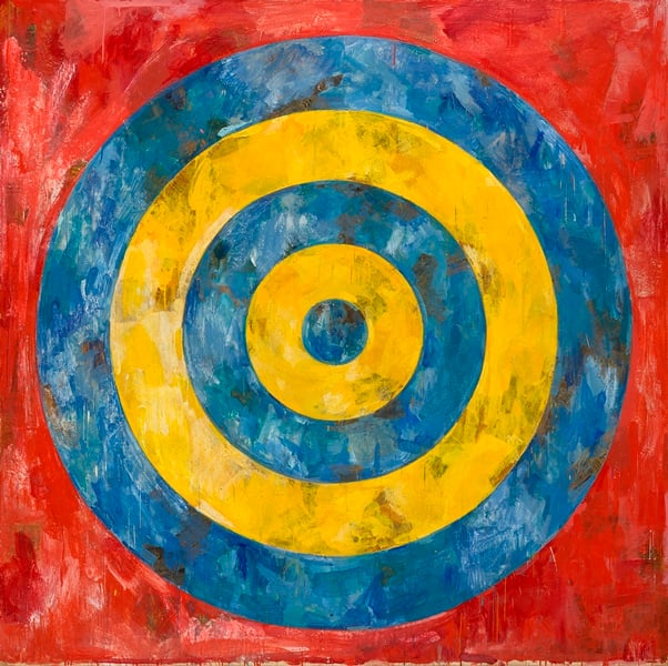 Jasper Johns. Target, 1961. 