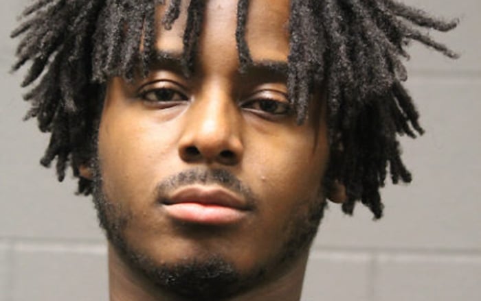 Malcolm London mugshot (Chicago Police Department)