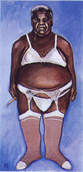 "Mirth & Girth," David Nelson, 1988. 