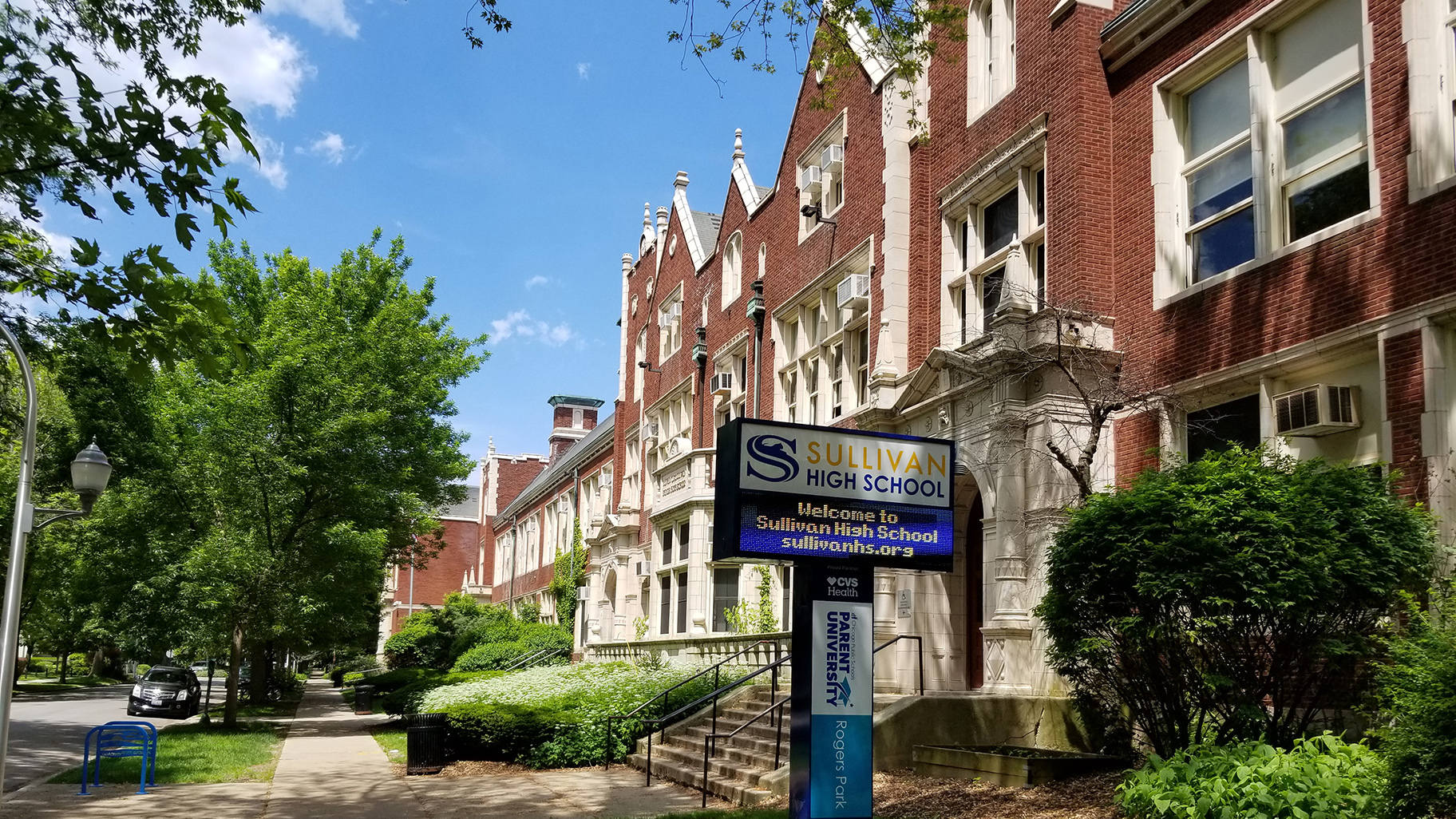 Roger C. Sullivan High School (Matt Masterson / WTTW News)