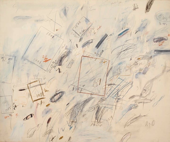 Cy Twombly. Untitled (Bolsena), 1969.