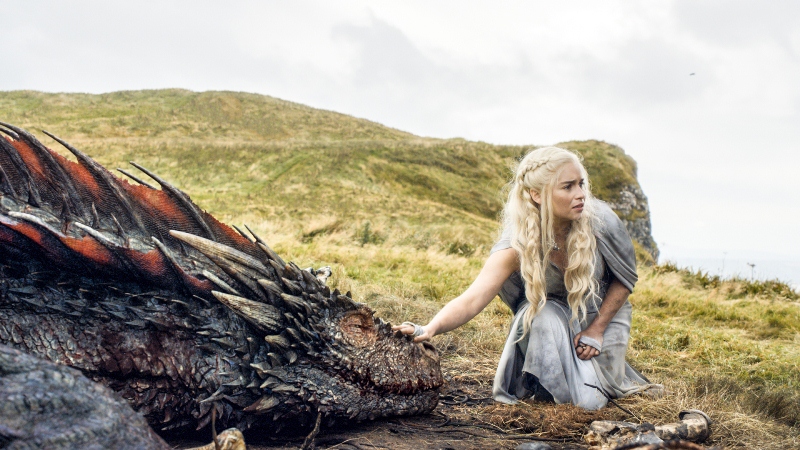 (Emilia Clarke. photo courtesy of HBO)