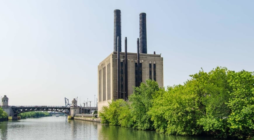 The power station could be repurposed as a data center. (Eric Allix Rogers)