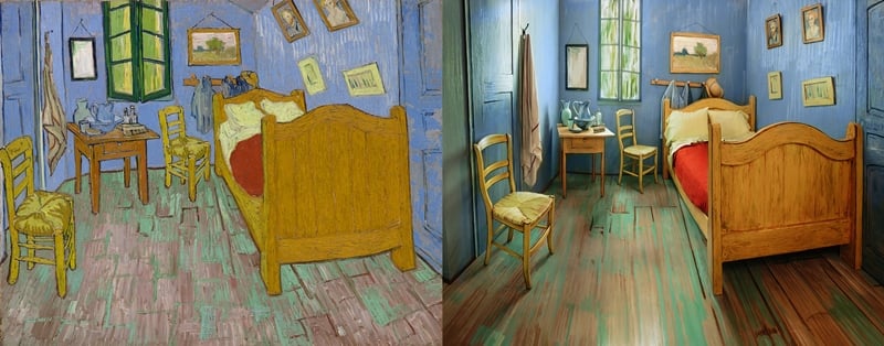 missed out on the van gogh-inspired airbnb room? here's your