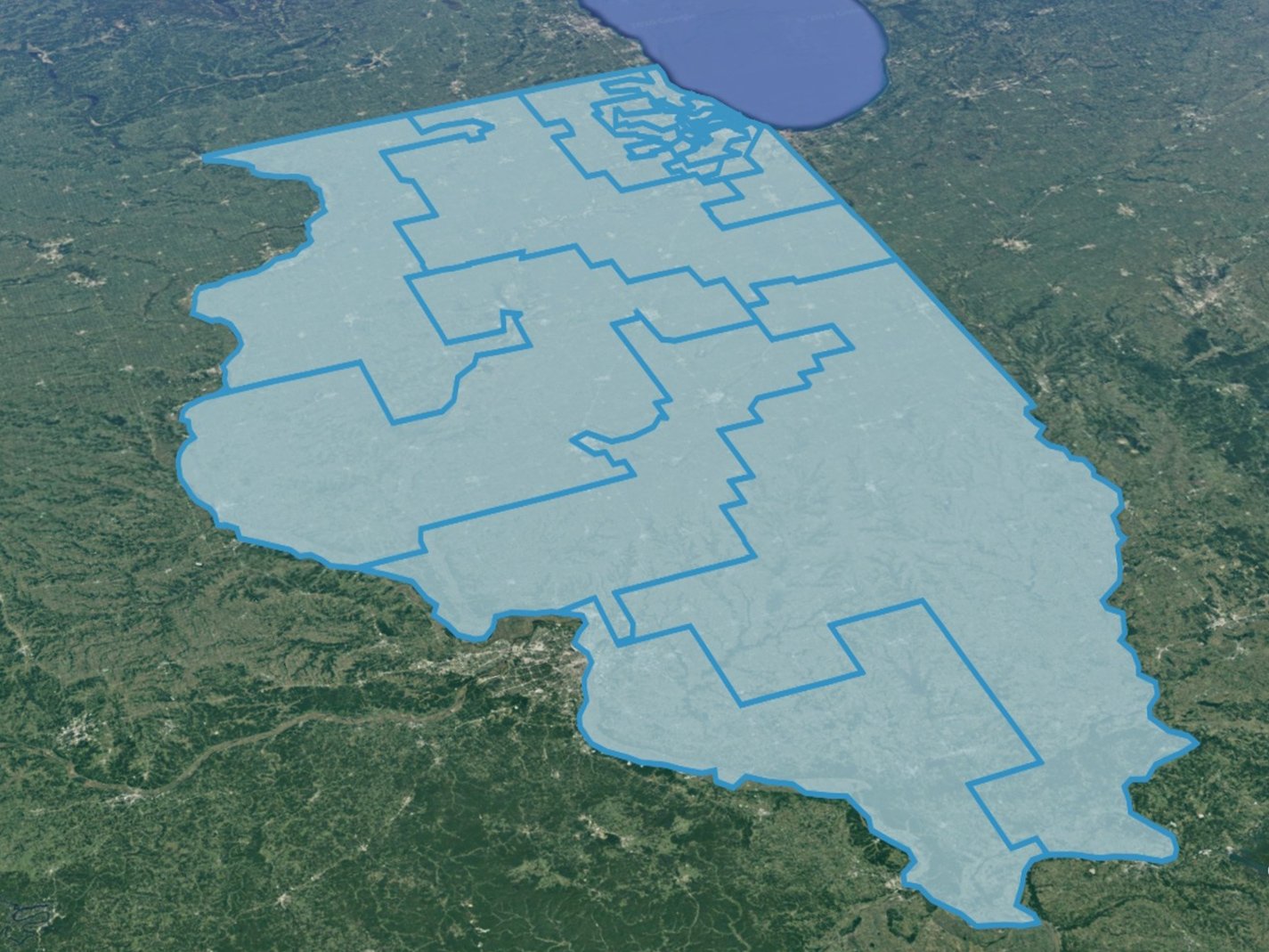 Illinois Election 2020 Congressional District Map Guide Chicago News Wttw 5026