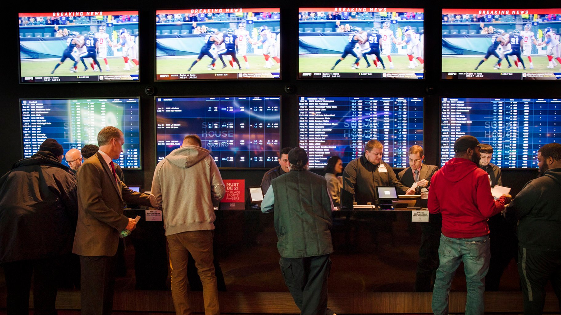 sports betting age illinois