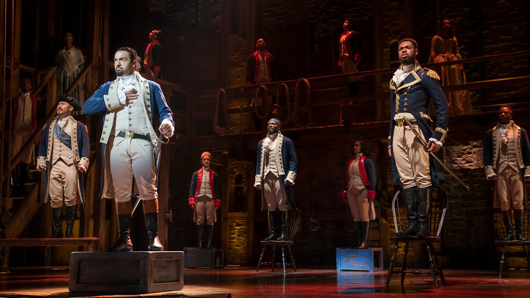 Exuberant as Ever, a Grand-Scale Production of ‘Hamilton’ is Back in ...
