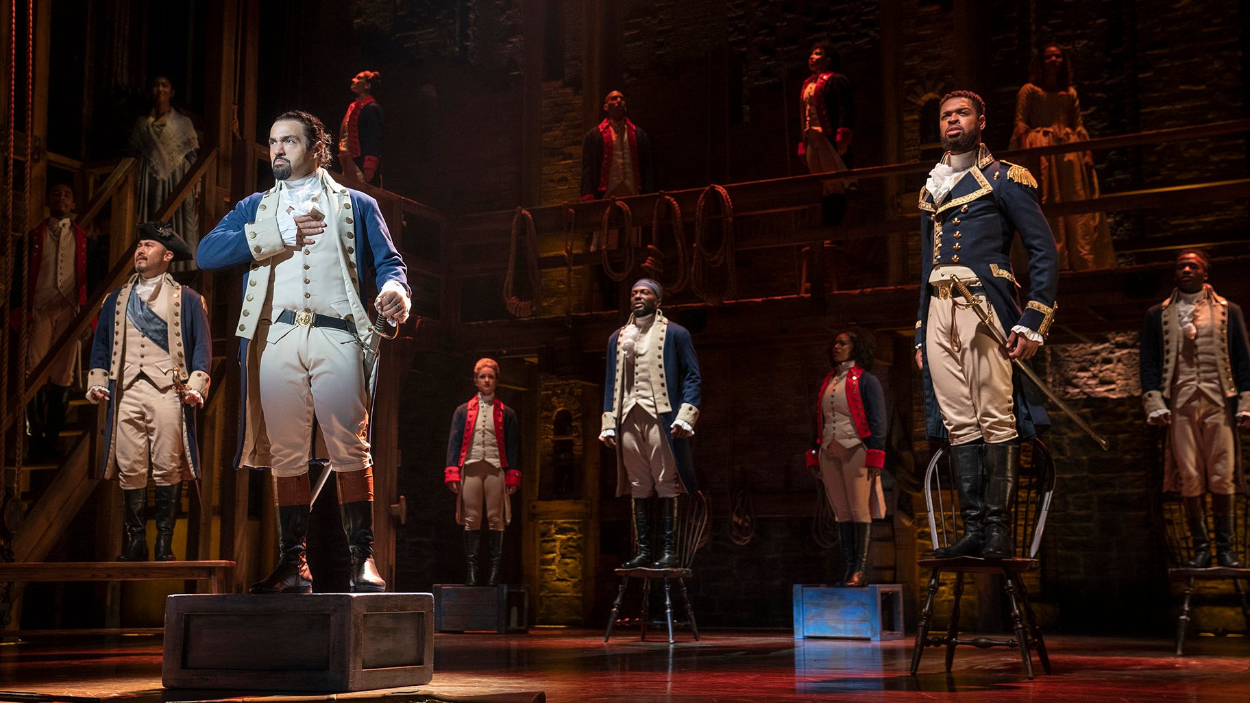 Exuberant as Ever, a Grand-Scale Production of 'Hamilton' is Back in  Chicago, Chicago News