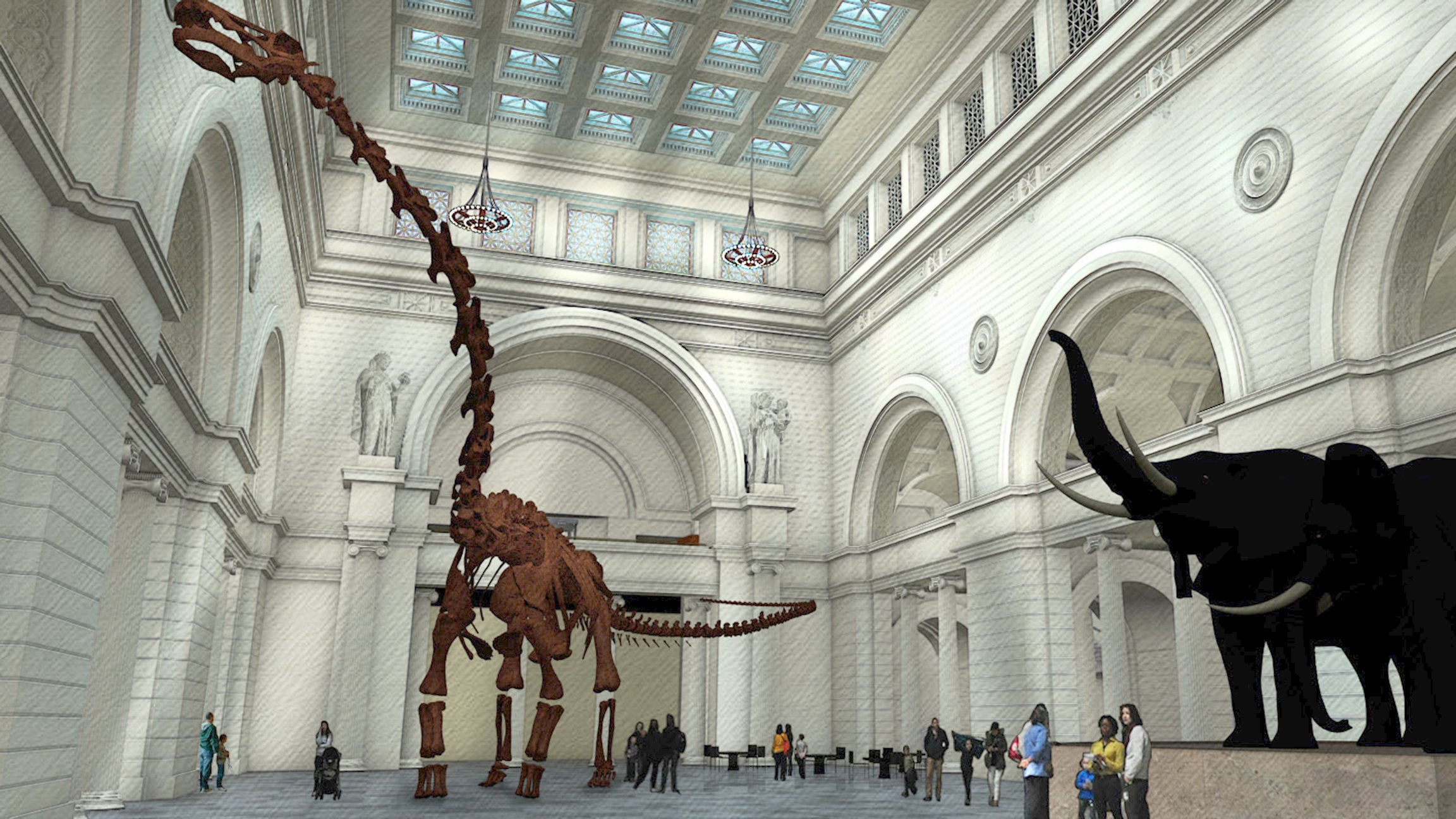 Photos World’s Largest Dinosaur Coming to Field Museum Chicago News