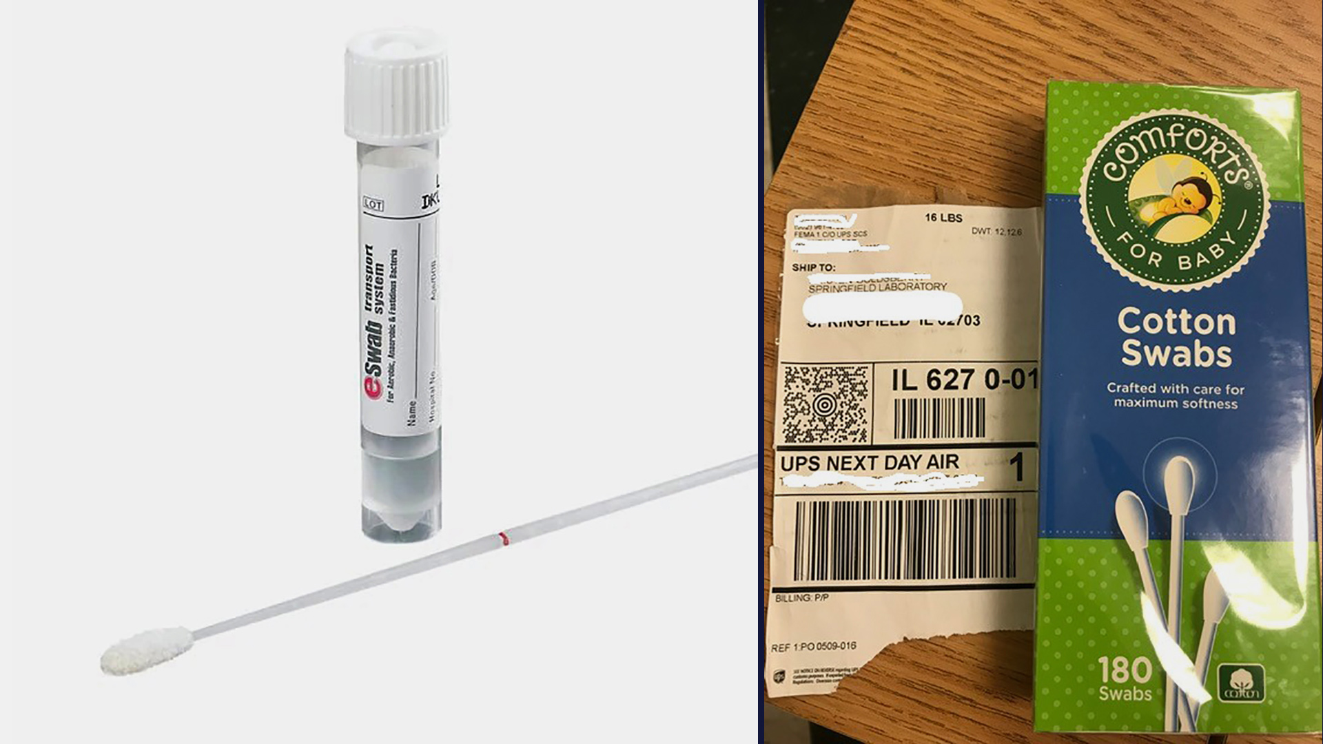Shipment Of Swabs For Covid 19 Testing Appears To Show Another Mix Up From Federal Government Chicago News Wttw