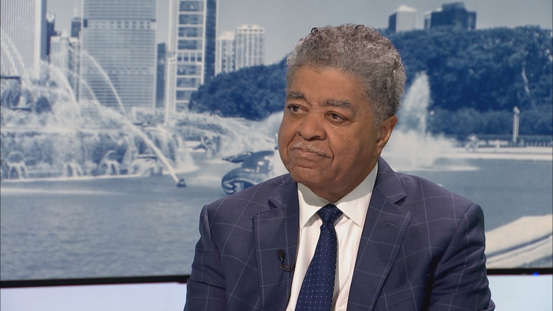 Cook County Chief Judge Timothy Evans appears on “Chicago Tonight” on Aug. 13, 2024. (WTTW News)