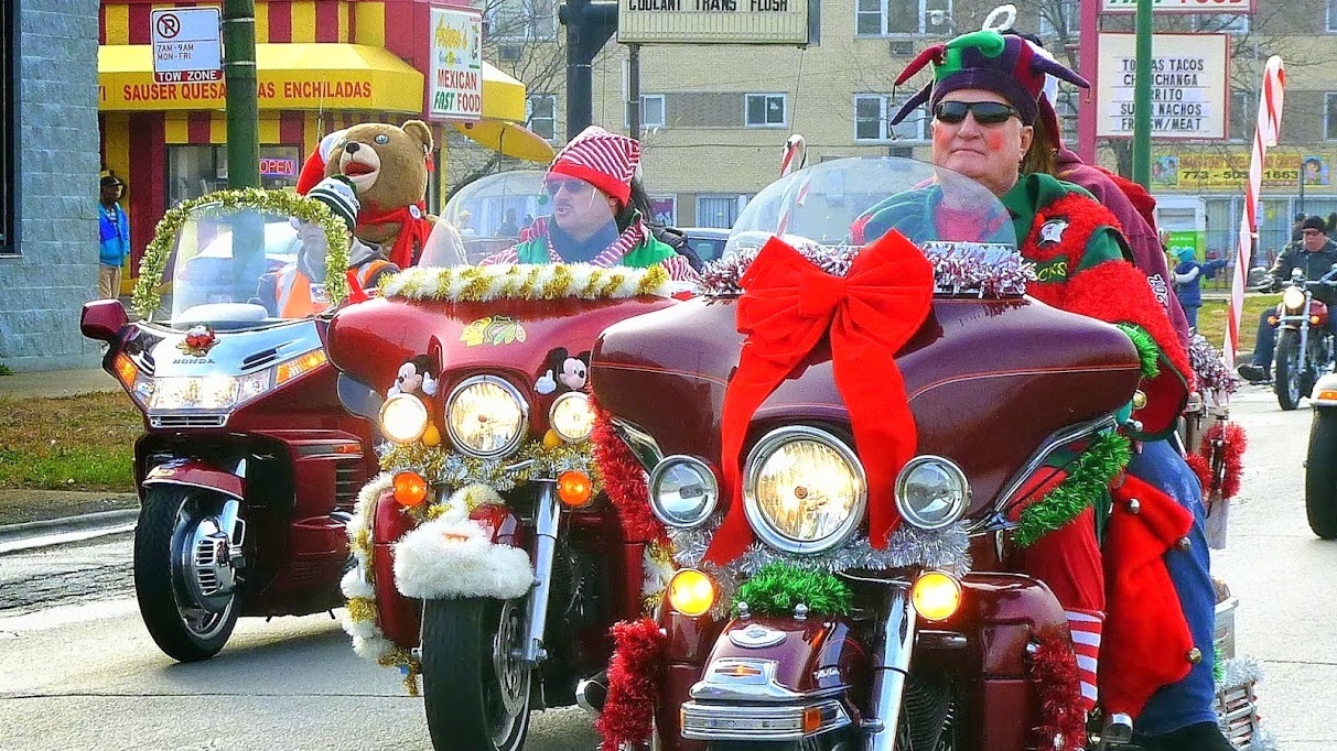 Annual Toys For Tots Motorcycle Parade