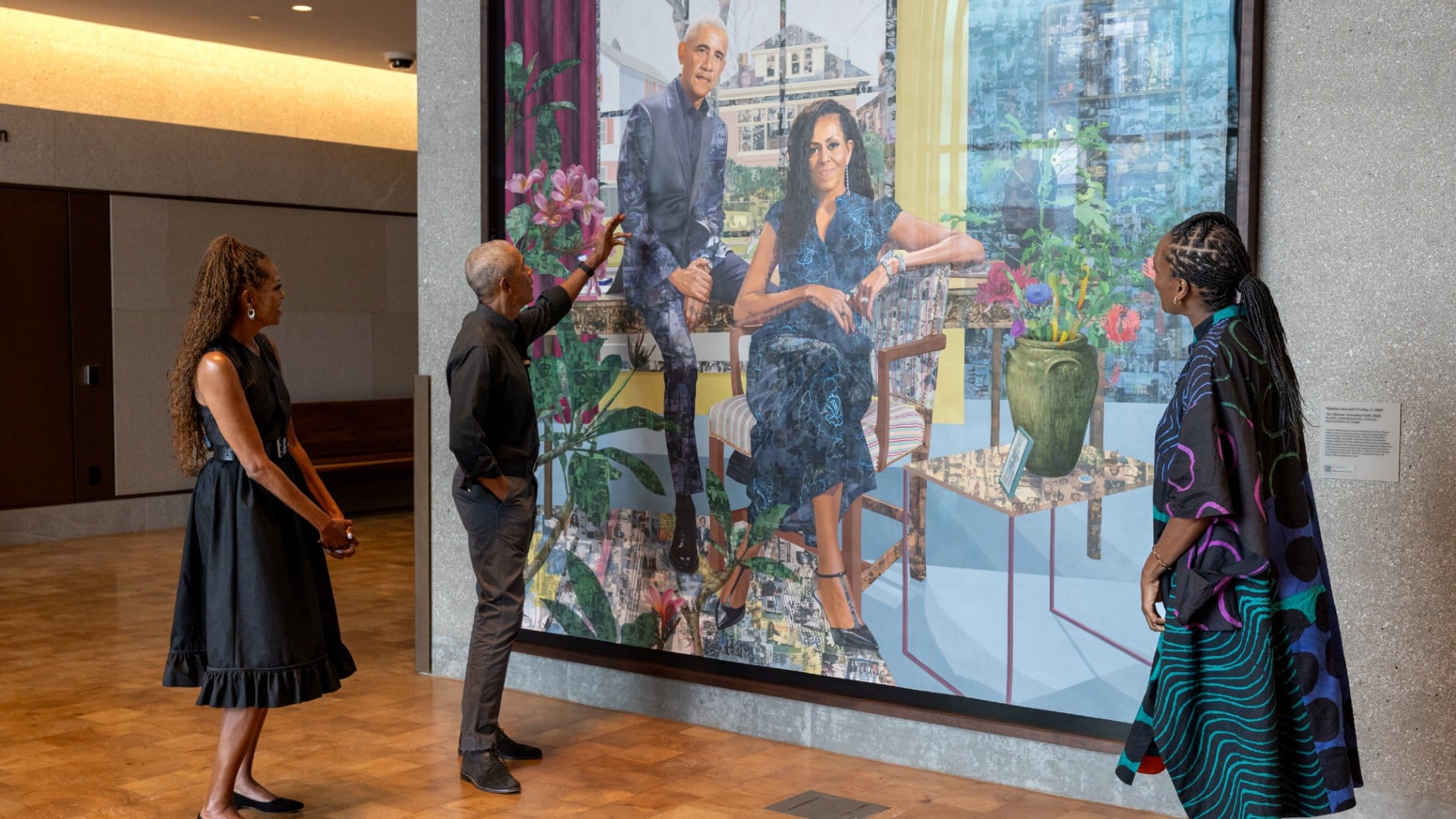 Obama Presidential Center Unveils Official Portrait of Barack and Michelle Obama