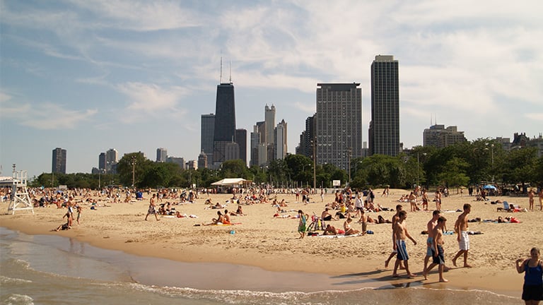 Lake Michigans First Floating Water Park To Open In Mid June Chicago News Wttw 5146