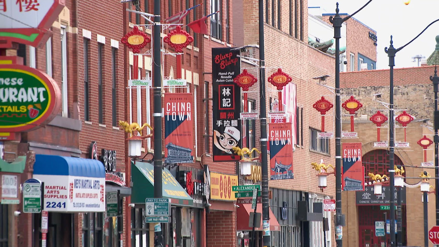 A file photo of Chicago's Chinatown community. (WTTW News) A file photo of Chicago's Chinatown community. (WTTW News)