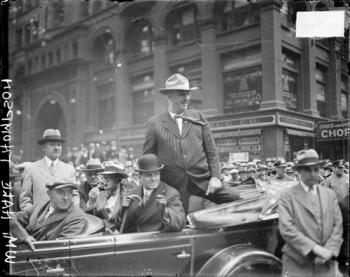 Mayor William Thompson; Courtesy Chicago Historical Society