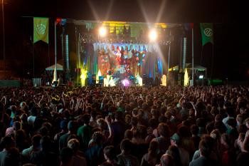 Animal Collective performs at last year's Pitchfork Music Festival. Courtesy: Pitchfork Music Festival