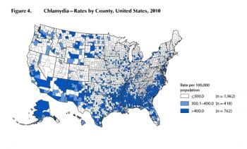 Source: CDC's Sexually Transmitted Disease Surveillance 2010