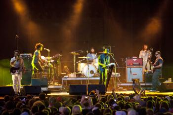 TV on the Radio performing at last year's Pitchfork Music Festival. Courtesy: Pitchfork Music Festival