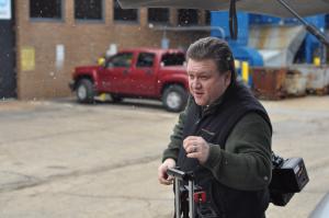 Photographer Mike Prendergast has been working at WTTW for over 16 years. / Michael Lipkin