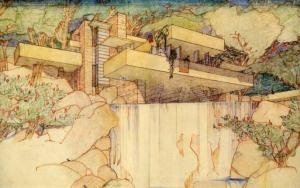 Fallingwater, Bear Run, Pennsylvania 1937; Image credit: Frank Lloyd Wright Foundation