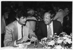 Frank Deford and Pete Rozelle Frank Deford and Pete Rozelle