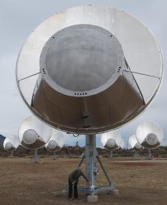 SETI's Allen Telescope Array in California