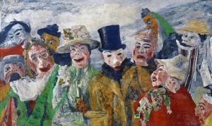 "Intrigue" by James Ensor