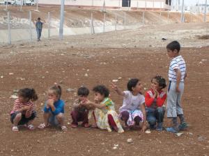 Children at Kilis camp
