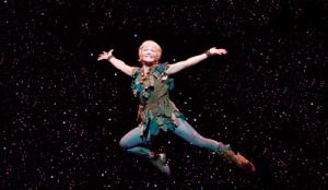 "Cathy Rigby is Peter Pan"