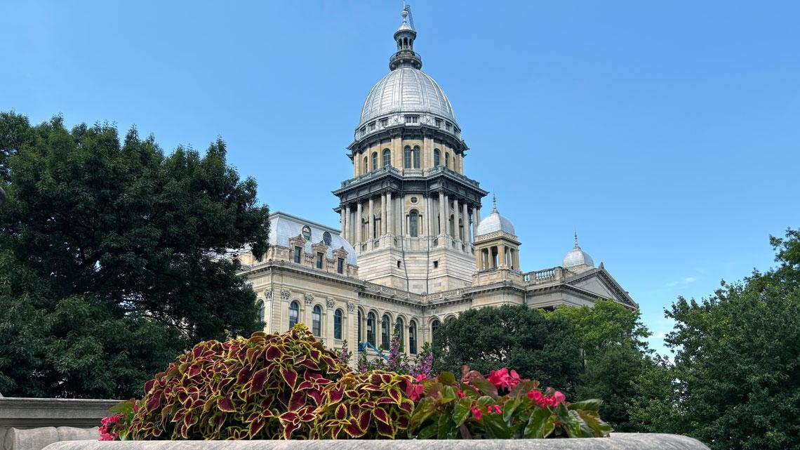 The Illinois State Capitol in Springfield. (Jerry Nowicki / Capitol News Illinois )