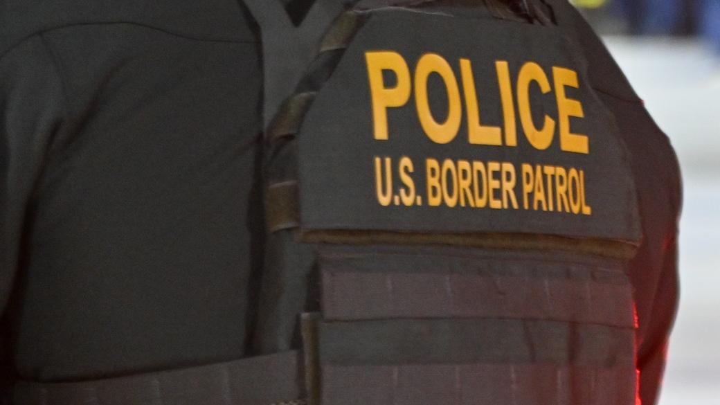 A U.S. Border Patrol agent is pictured in a file photo. (Credit: U.S. Border Patrol)