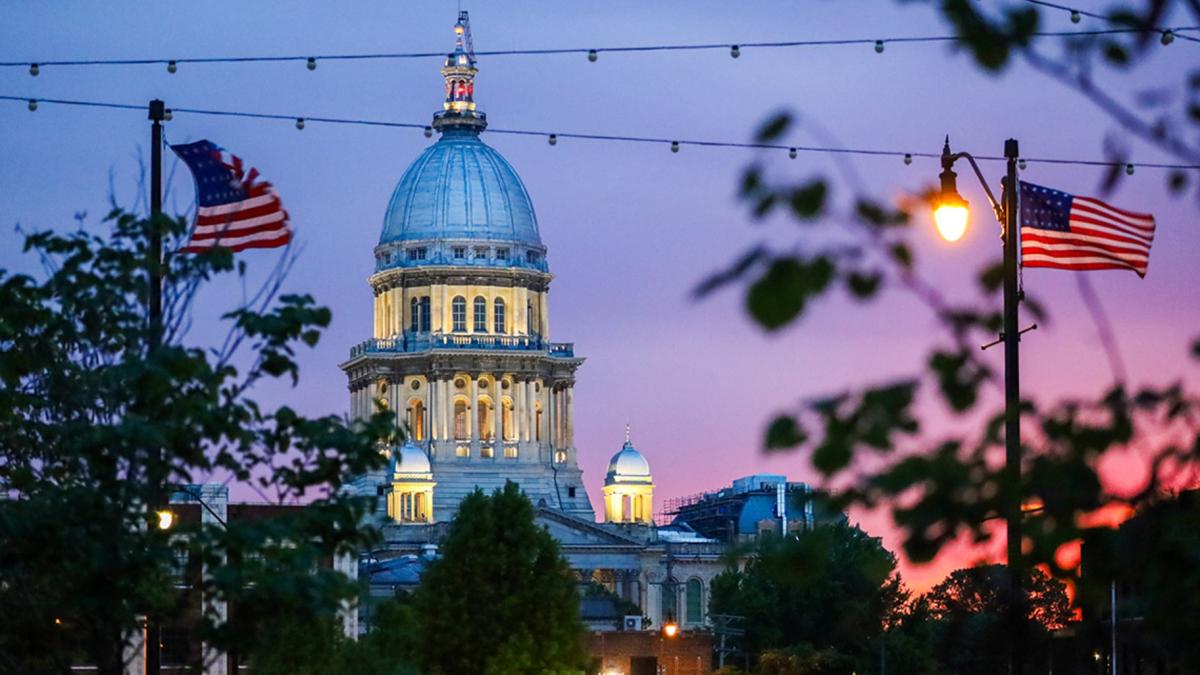 The Illinois Capitol in Springfield pictured in May 2024. (Capitol News Illinois file photo) 