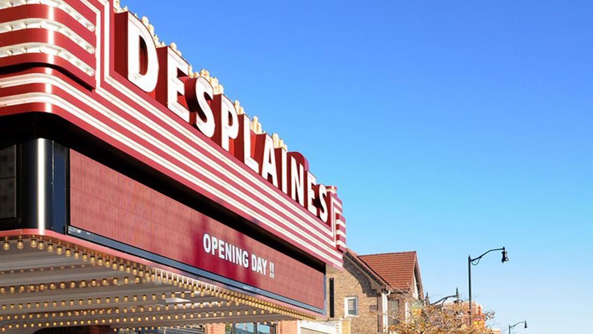 The Des Plaines Theatre is celebrating 100 years. (Jim Summaria)