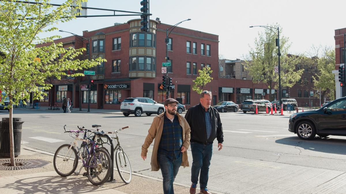 The proposal would allow taller, more dense buildings to be built along Broadway in Edgewater. (WTTW News)
