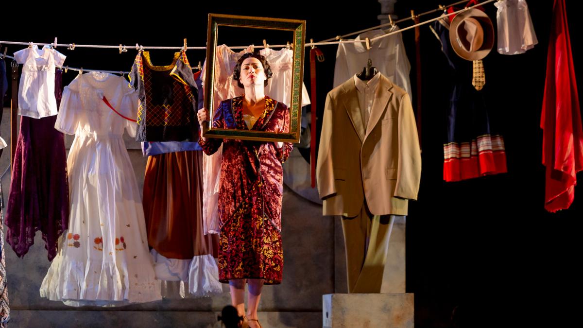 A scene from “Frida…A Self Portrait,” now playing at the Writers Theatre. (Courtesy of the Writers Theatre)