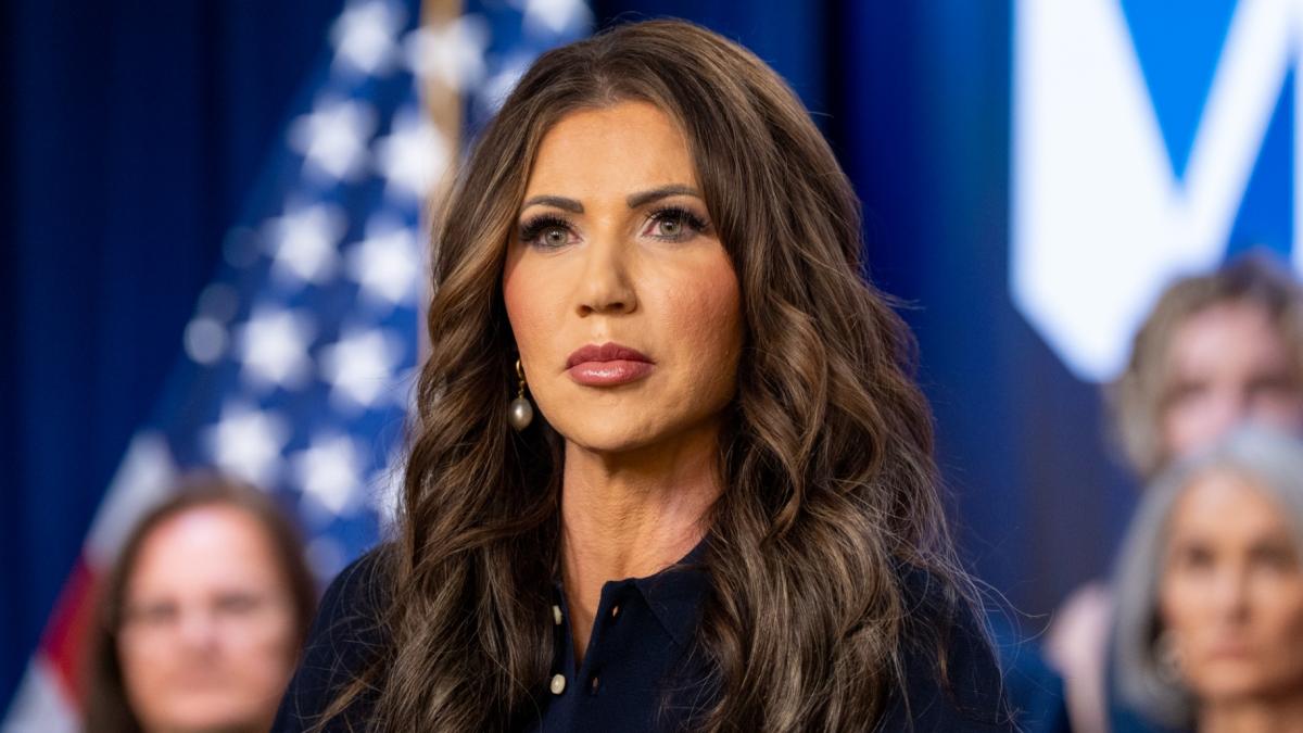  Homeland Security Secretary Kristi Noem speaks during a news conference, April 9, 2025, in Washington. (AP Photo / Alex Brandon, File)