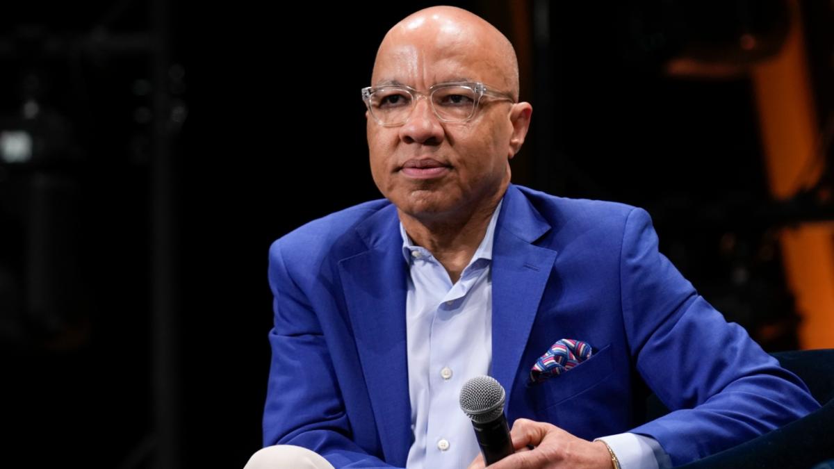 rren Walker, president of the Ford Foundation, participates in the Gobal Citizen NOW conference in New York, Friday, April 28, 2023. (AP Photo / Seth Wenig, File)