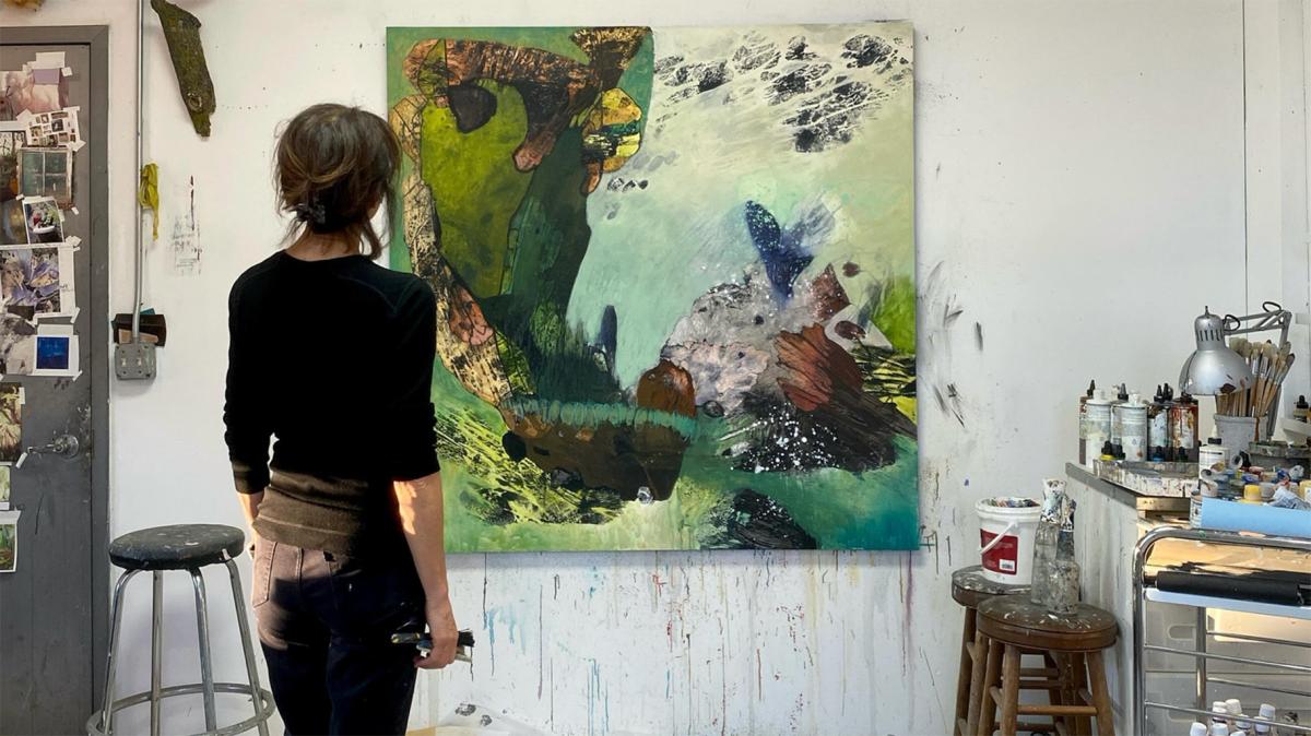 Artist Shar Coulson in her studio. (Courtesy of Shar Coulson)