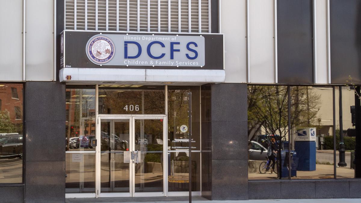 The Illinois Department of Children and Family Services office is pictured in downtown Springfield. (Capitol News Illinois file photo)