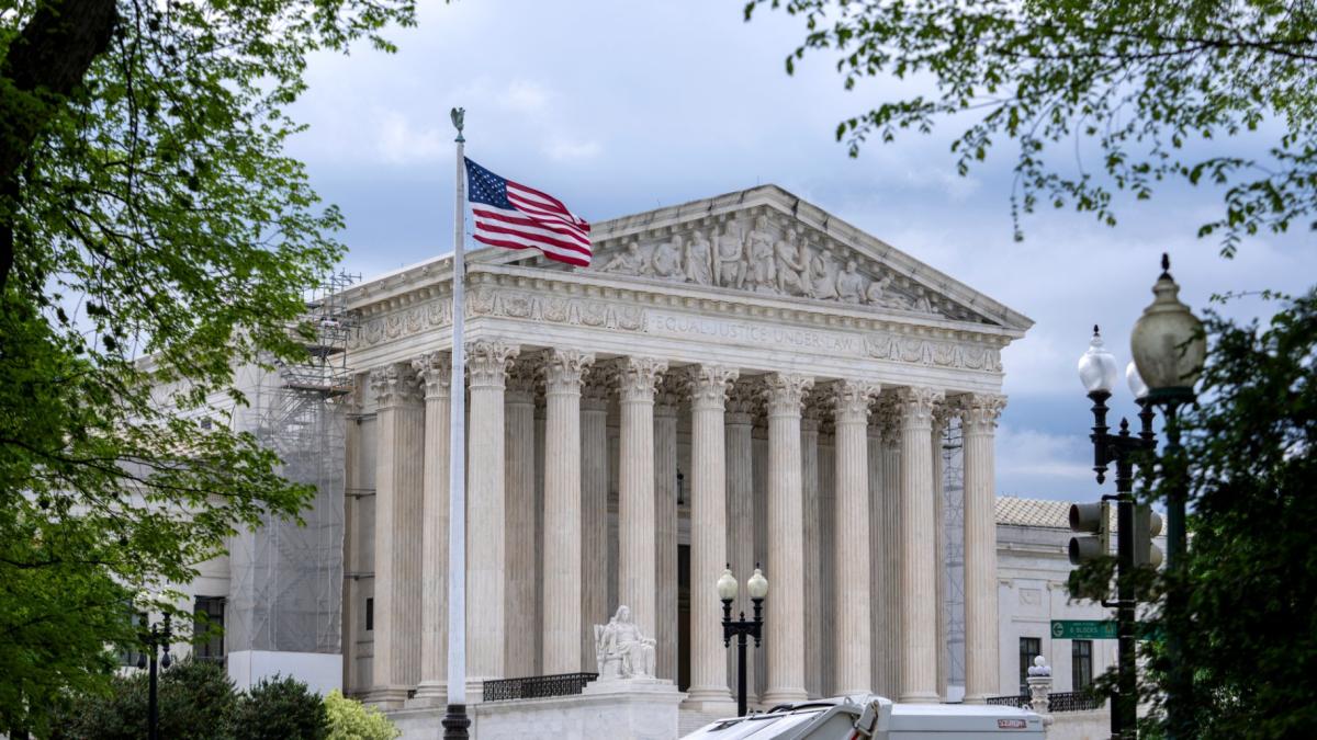 Supreme Court is seen on Capitol Hill in Washington, April 25, 2024. (AP Photo / J. Scott Applewhite, File)