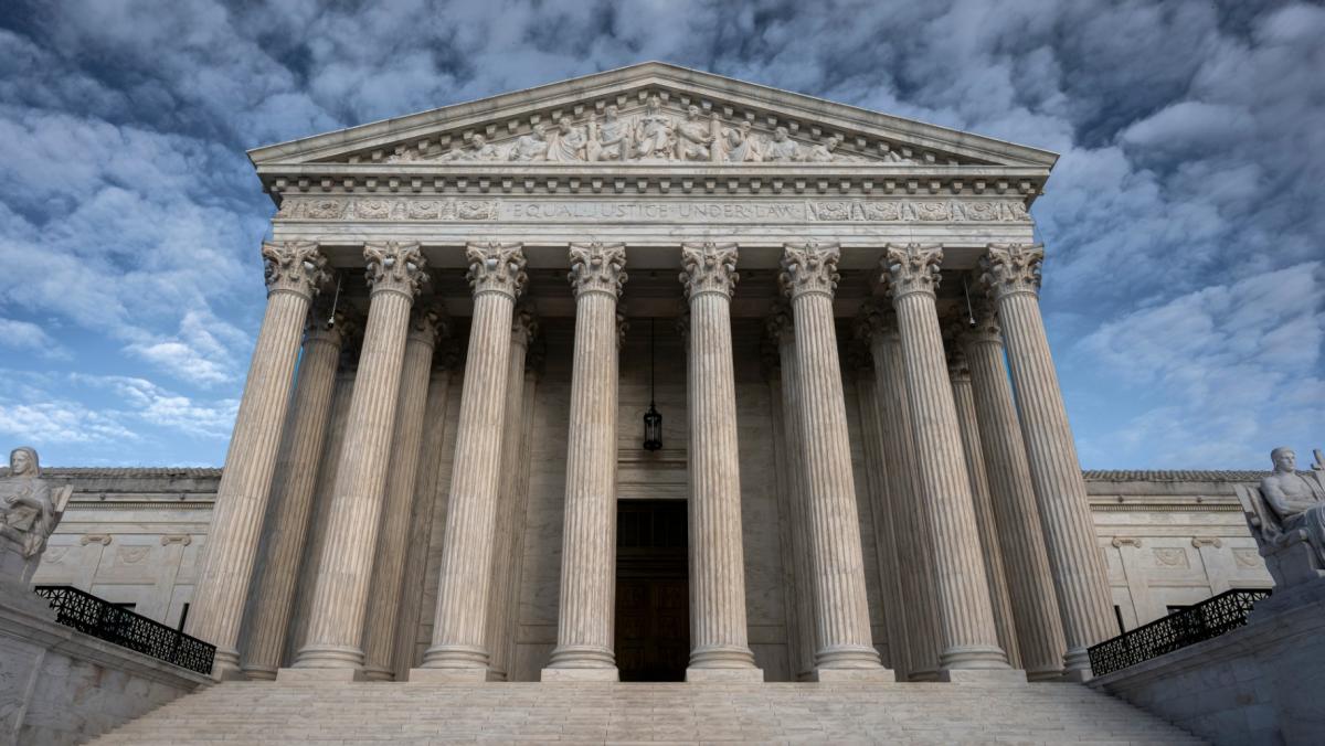 The Supreme Court is seen in Washington, Sept. 29, 2026. (AP Photo / J. Scott Applewhite)